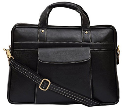 

Moda Hyde 15 inch Laptop Messenger Bag(Black)