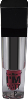 

Kiss Beauty I'm Matt Lip Long Lasting Waterproof Lipgloss Lipstick 07-Shade(8 ml, Burnt Umber)