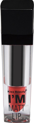 

Kiss Beauty I'm Matt Lip Long Lasting Waterproof Lipgloss Lipstick 12-Shade(8 ml, Pomagranate)
