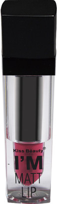 

Kiss Beauty I'm Matt Lip Long Lasting Waterproof Lipgloss Lipstick 09-Shade(8 ml, Cardinal)