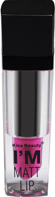 

Kiss Beauty I'm Matt Lip Long Lasting Waterproof Lipgloss Lipstick 08-Shade(8 ml, Razzmatazz)