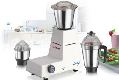 

Royal Touch Avio Ultimate Kichen 600 Watts 600 W Mixer Grinder(Multicolor, 3 Jars)