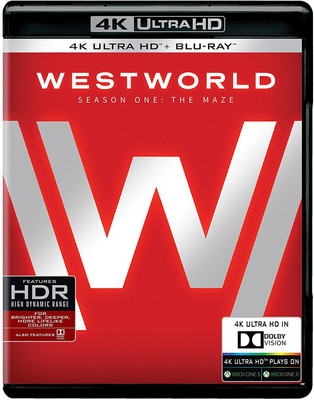 

Westworld: The Complete Season 1 - The Maze (4K UHD + Blu-ray) (6-Disc Box Set)(4K(UHD) Blu-ray English)