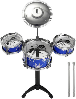 

Charlies Toy Factory Jazz Drum For Both Girls And Boys(Multicolor)