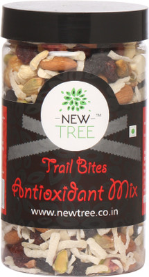 

New Tree Trail Bites-Antioxidant Mix (Healthy Trail Mix)-300gms(300 g, Plastic Bottle)