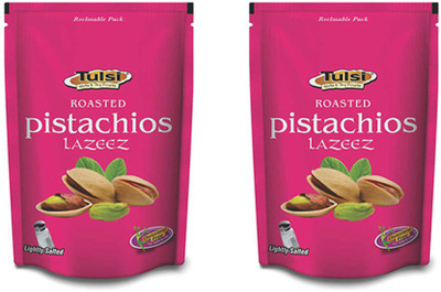 

Tulsi Roasted Lazeez Pistachios(400 g, Pouch)
