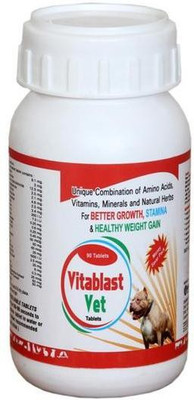

Wuff Wuff Vitablast Vet 90 Tablets Pet Health Supplements(90 Pieces)