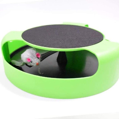 

Giftee Catch The mouse Cat Fetch Toy Game, Manual Game, (No Batteries Required) Plastic Fetch Toy For Cat