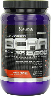 

Ultimate Nutrition ULNBCAA-12000 FP BCAA(457 g, Fruit Punch)