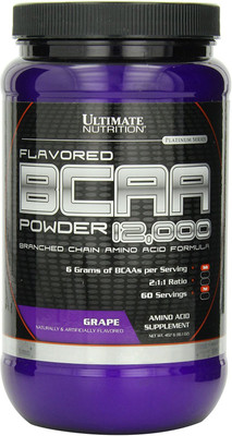 

Ultimate Nutrition Bcaa 12000 BCAA(457.0 g, Grape)