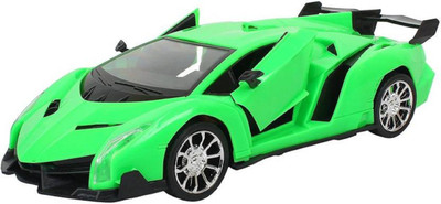 

RIMJHIM TOYS 1:16 Scale Lamborghini Style Sports Racing Car with Remote Control Door Open & Close(Green)
