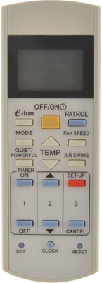 MEPL e-ion AC Remote (Please Match The Image With Your Old Remote) (SP) Panasonic Remote Controller(White)