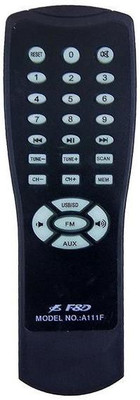 MEPL  Home Theater Remote (A111F) F&D Remote Controller(Black)