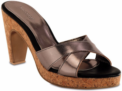 

JAS&NISH Women Dark Grey Heels