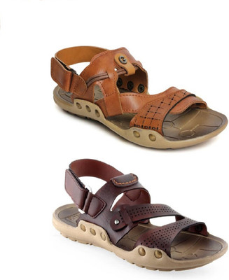 

Yanshika Footwears Men Brown+Tan Casual