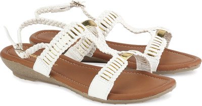 

Bata Women White Flats