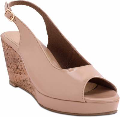 

JAS&NISH Women Beige Wedges
