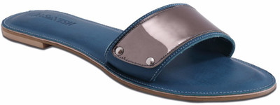 

JAS&NISH Women Blue Flats
