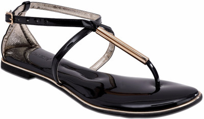 JAS&NISH Women Black Flats