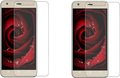 Cowboy Tempered Glass Guard for Lava iris x5(Pack of 2)