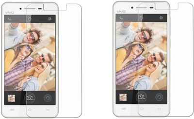Loopee Tempered Glass Guard for Vivo y11(Pack of 2)