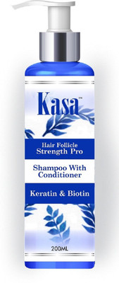 

Kasa Shampoo with Conditioner Hair Follicle Strength Pro[ with Keratin & Biotin} 200 ml(200 ml)