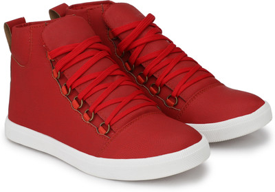 

Alex Martin High Top Casuals For Men(Red