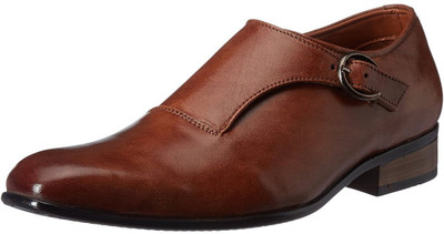 

Saddle & Barnes Monk Strap For Men(Brown, Tan