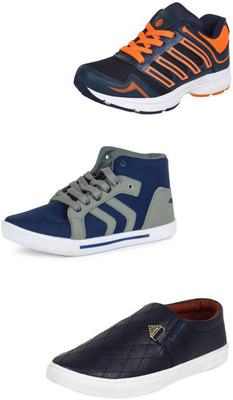 

Camfoot Multicolor Combo-(3)-734-737-114 Casuals For Men(Multicolor