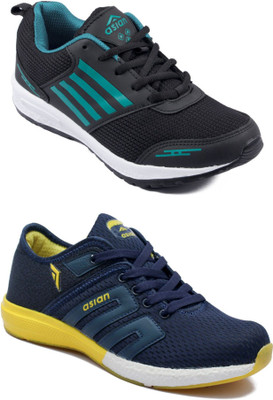 

Asian Men Casual & Running Shoes Combo Pack of 2 Running Shoes For Men(Multicolor
