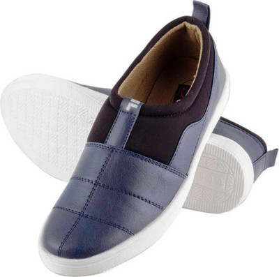 

U2Shoes Slip On Sneakers For Men(Blue, Navy, Ads-blue