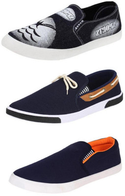 

World Wear Footwear Combo-(3)-486-691-417 Sneakers For Men(Multicolor