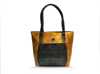

Urban Interia Women Casual Brown Leatherette Shoulder Bag