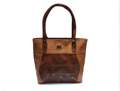 

Urban Interia Women Casual Brown Leatherette Shoulder Bag