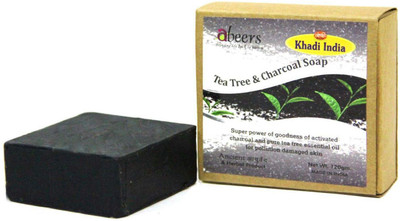 

ABEERS TEA TREE CHARCOAL LUXURY SOAP(120 g, Pack of 2)