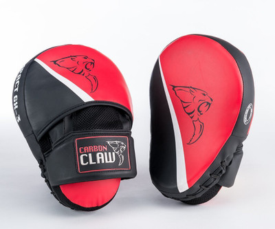 

CARBON CLAW HOOK & JAB CURVED SYN/LEATHER RED/BLK Boxing Gloves (Men, Red)