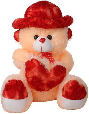 

Toy galaxy Galaxy toyz3 FEET SEATING TEDDY BEAR WITH CAP ( MADE IN INDIA ) - 36 inch (CREAM) - 36 inch (Beige) - 36 inch(Beige)