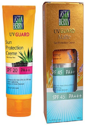 

Astaberry Asta-Sun11 - SPF 20 and 45 PA+++(100 ml)