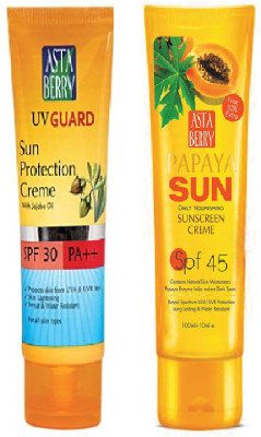 

Astaberry Asta-Sun8 - SPF 30 and 45 PA+++(100 ml)