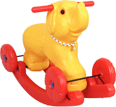 

Corona Greens Yellow Rocking / Ridding ELEPHANT Toy For Toddler (Yellow)(Yellow)