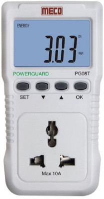 

Meco Meco PG08T Energy Meter, Energy Metering, Power Guard, Monitor, Kill A Watt Digital Voltage Tester Digital Voltage Tester