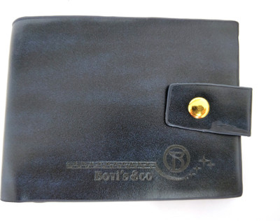 

PRIYANKA COLLECTIONS Boys Blue Genuine Leather Wallet(4 Card Slots), Multi colour