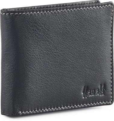 

SBS Boys Black Genuine Leather Wallet(5 Card Slots), Blk