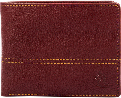

Kara Men Maroon Genuine Leather Wallet(6 Card Slots)