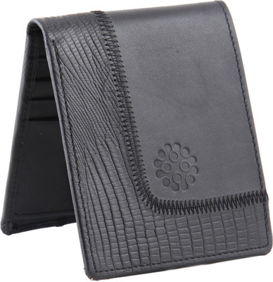 

DALMORE Men Black Genuine Leather Wallet(8 Card Slots)