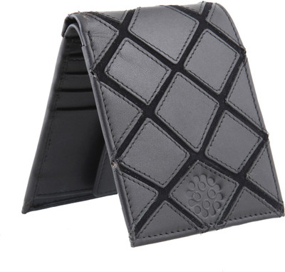 

DALMORE Men Black Genuine Leather Wallet(8 Card Slots)