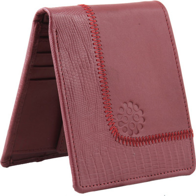 

DALMORE Men Maroon Genuine Leather Wallet(8 Card Slots)