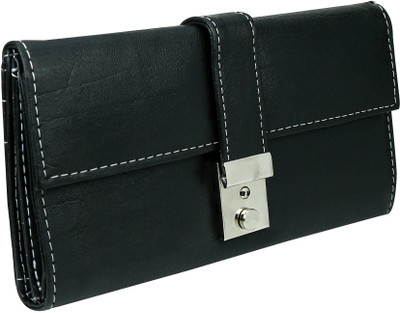 

Crude Casual Black Clutch
