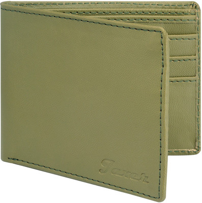 

Jaxer Men Green Artificial Leather Wallet(6 Card Slots), Jmw721