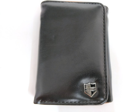 

PRIYANKA COLLECTIONS Girls Black Artificial Leather Wallet(5 Card Slots), Multi colour